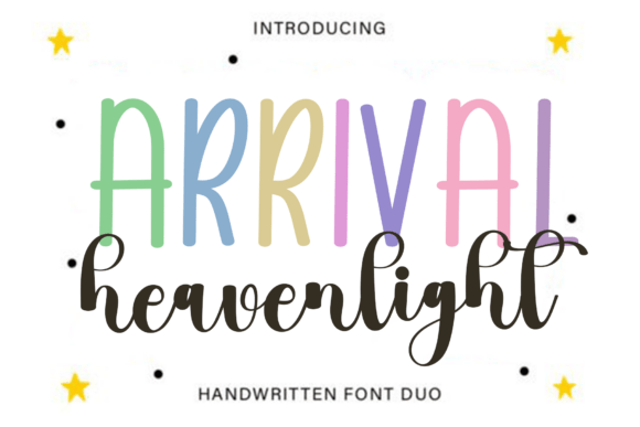 Arrival Heavenlight: A Festive Font for Holiday Web Design