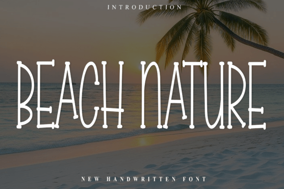 Beach Nature: A Font That Adds Elegance to Digital Design