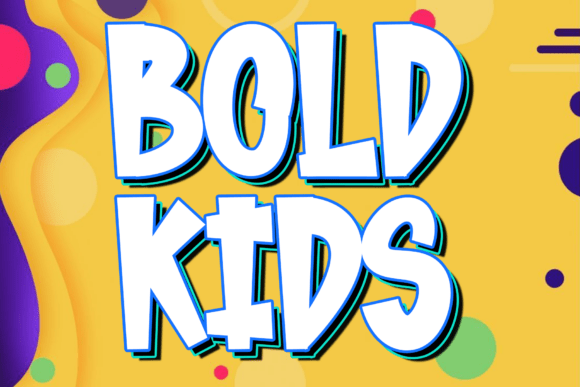 Bold Kids: A Font That Elevates Your Brand