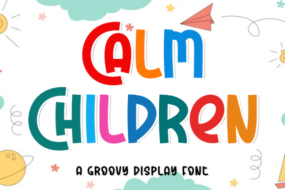 Calm Children: A Script Font for Modern Branding