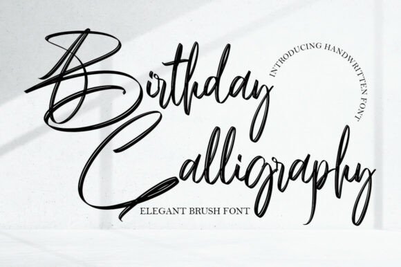 Creating Magic with Birthday Calligraphy
