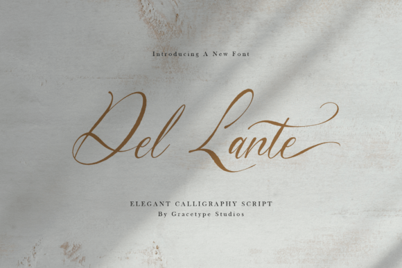 Del Lante: A Script Font That Breathes Life Into Branding