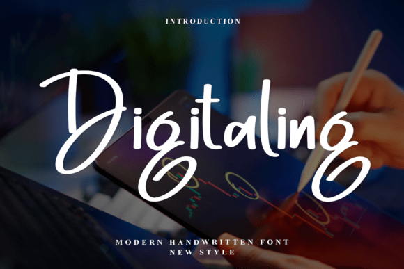 Digitaling: A Script Font That Elevates Digital Design
