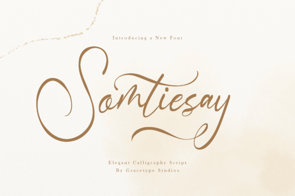 Discover the Beauty of Somtiesay Font for Your Craft Projects
