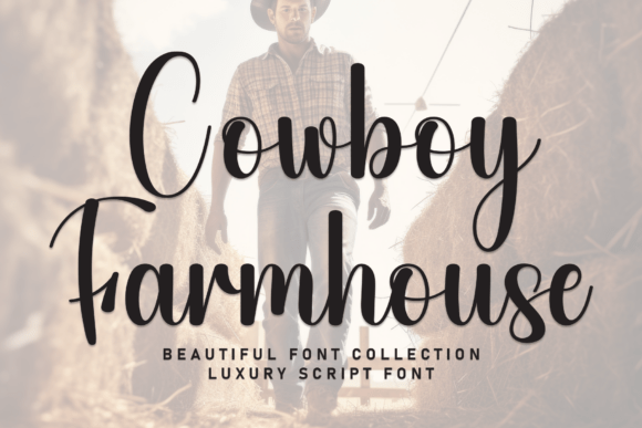 Enhance Your Brand with Cowboy Farmhouse Script Font