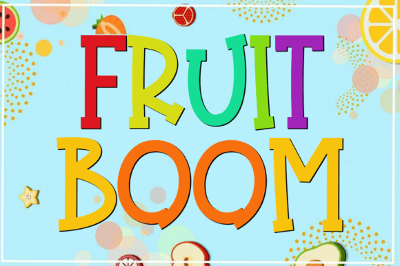 Fruit Boom: A Script Font That Adds Elegance to Branding