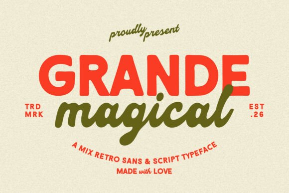 Grande Magical: A Font That Speaks with Style