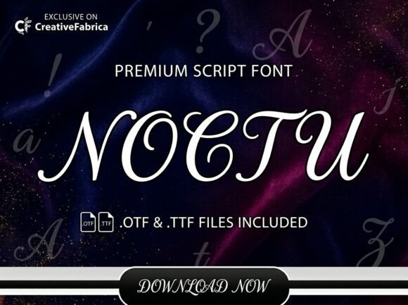 Noctu: A Font for Midnight Magic