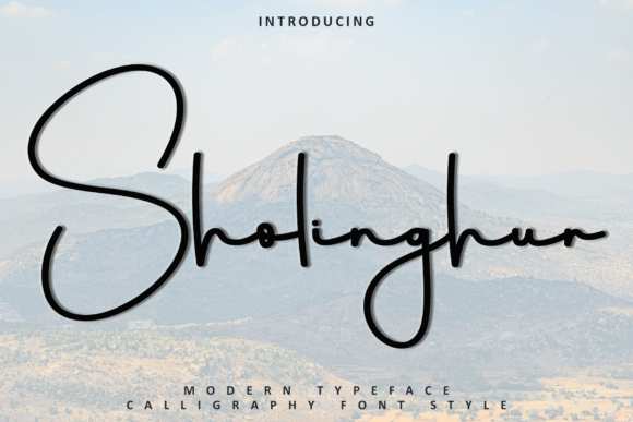 Sholinghur: A Festive Font for Campaign Creativity