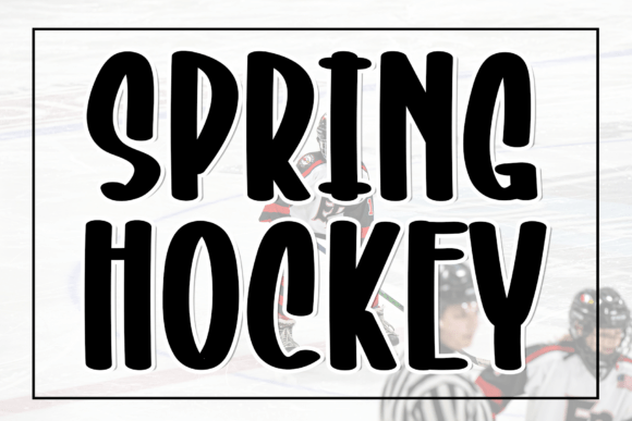 Spring Hockey: A Script Font for Editorial Elegance