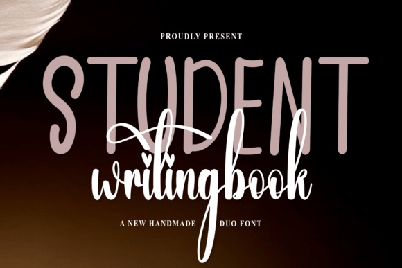 Student Writingbook: A Font That Brings Holiday Cheer to Your Editorial Design