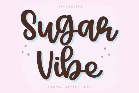 Sugar Vibe: A Font for Crafting with Warmth and Style