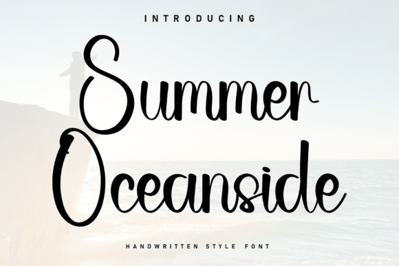 Summer Oceanside: A Font for the Beachside Soul