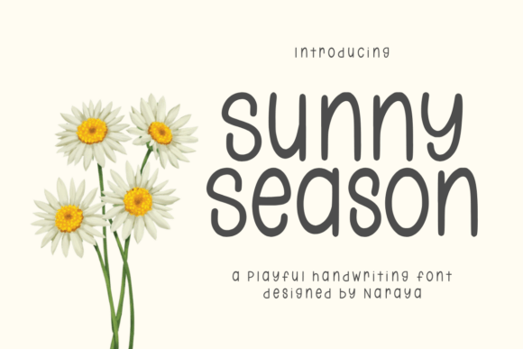 Sunny Season: A Script Font for Digital Design