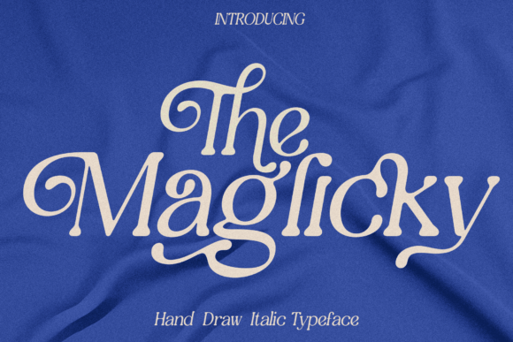 The Maglicky: A Timeless Script Font for Digital Design