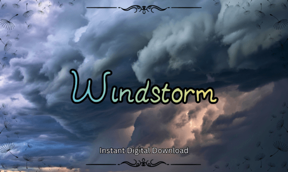 Windstorm: A Font That Breathes Life Into Branding